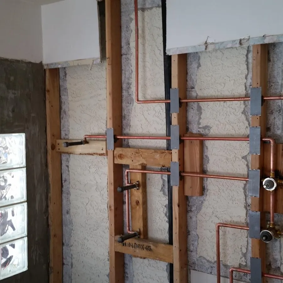 Copper pipe installation for Burst Pipe Repair in Schroeppel